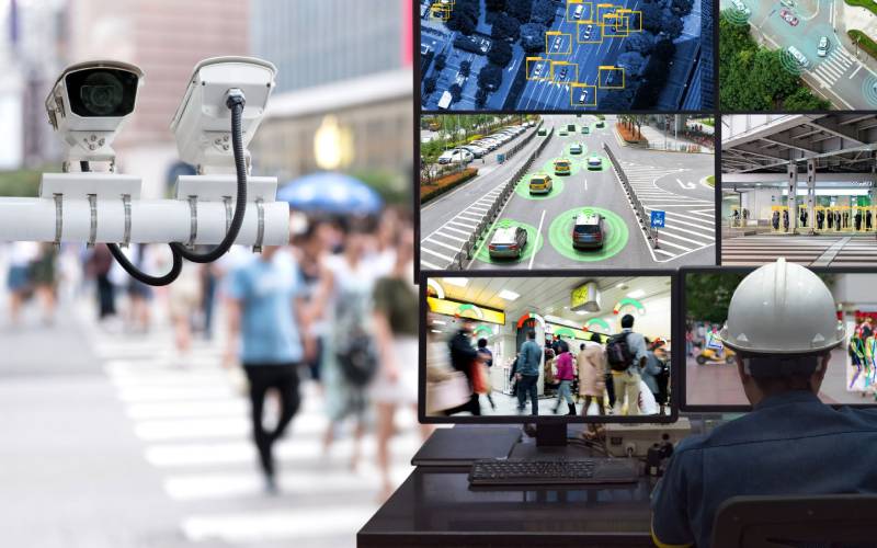 Camera giao thông thông minh có thể nhận dạng chính xác biển số xe, loại phương tiện và các hành vi vi phạm